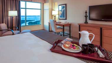 The King Room at Hollywood Casino Gulf Coast.